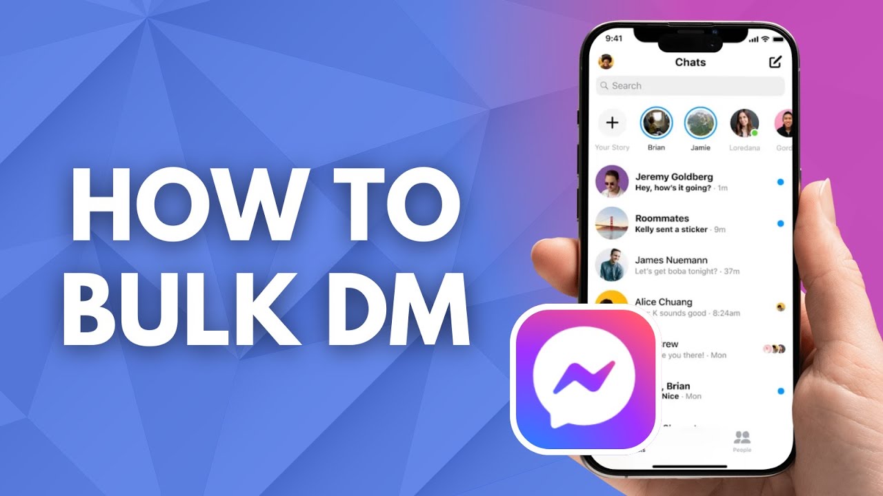 How to Bulk DM on Facebook Messenger