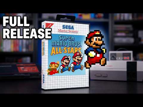 Super Mario Bros. All-Stars SEGA MASTER SYSTEM Full Release!