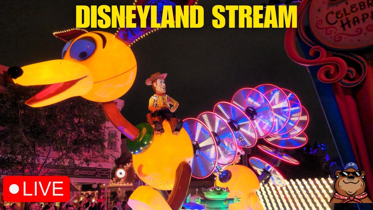 🔴 Live: Sunday Stream at Disneyland! Paint the Night, Wondrous Journeys Fireworks & Rides - 03/01/26