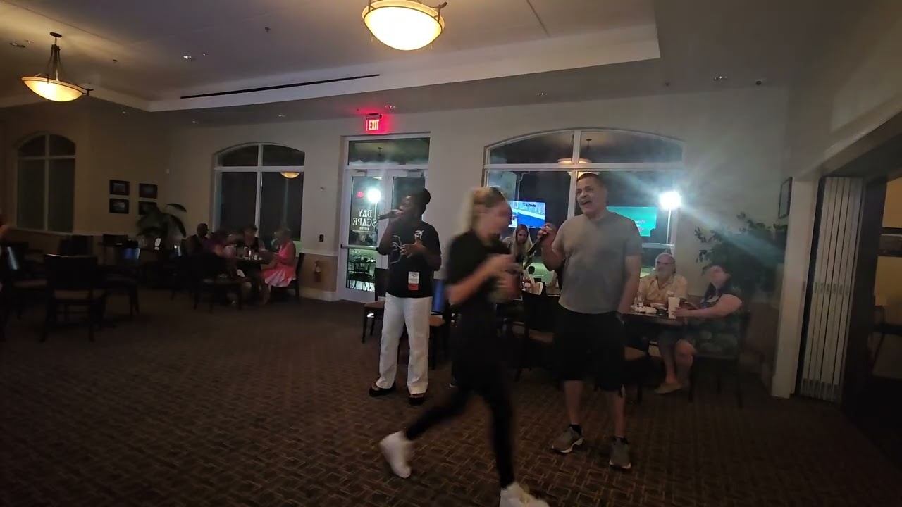 Karaoke 🎤 Fun KJ Joe Vega & Tanisha tries Ready Or Not by After 7 5.31.2024