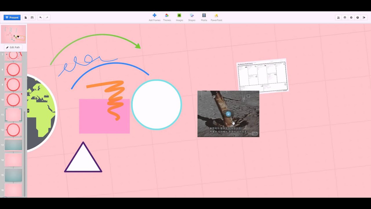 [오픈러닝] new prezi interface (4) 20121202 - YouTube