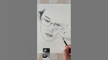 Portrait Drawing #art #sketch #charcoaldrawing #art #drawing #pencildrawing #charcoalshading