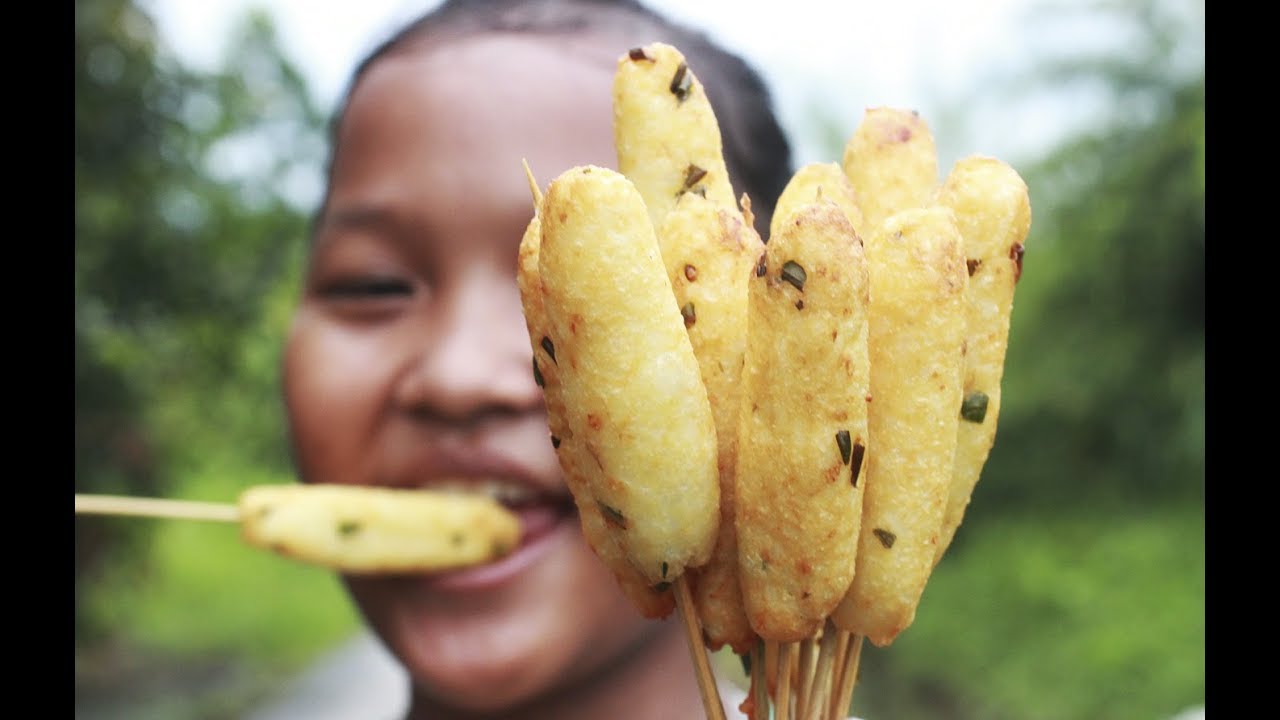 Jajanan Anak Sekolah Nasi Tusuk Youtube