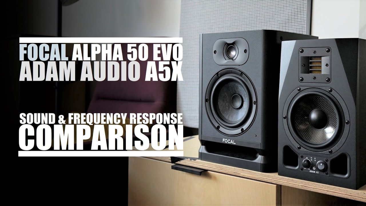 Adam Audio A5X vs Focal Alpha 50 EVO 