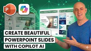 Copilot & PowerPoint - How I Built AMAZING Slides from a Simple Prompt - Step by Step