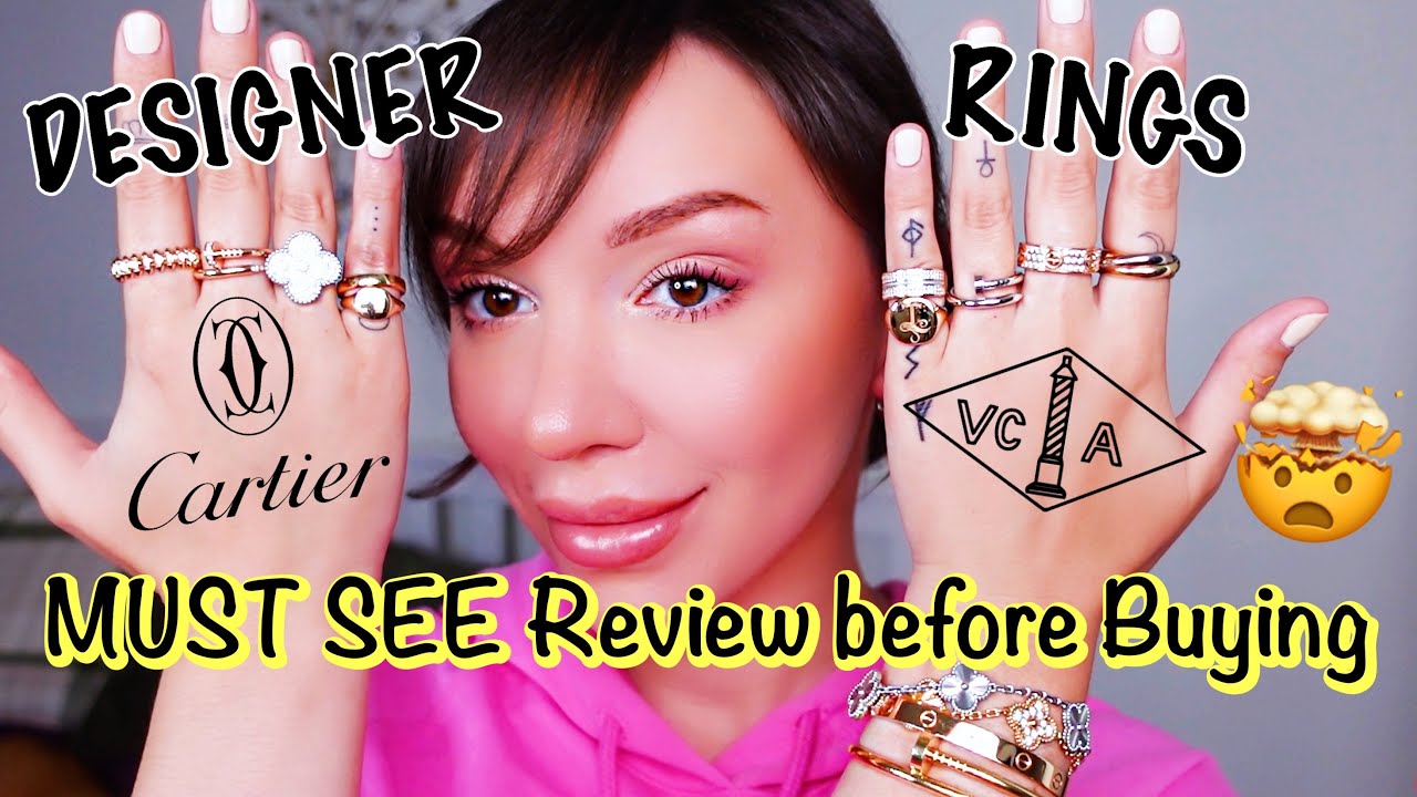 Fine Jewelry Collection Cartier Love Juste Un Clou Clash de Cartier Van Cleef Arpels Alhambra Ring