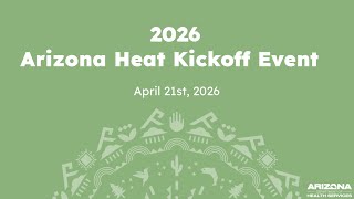 2026 Arizona Heat Kickoff Event