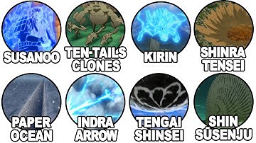 Every Mass-Destruction Jutsu in Naruto Explained in 25 minutes