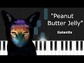 Galantis - "Peanut Butter Jelly" Piano Tutorial - Chords - How To Play - Cover