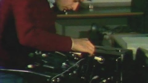 T. Mikulic - Early computer animation on 16 mm film (Educational) EUROVISION