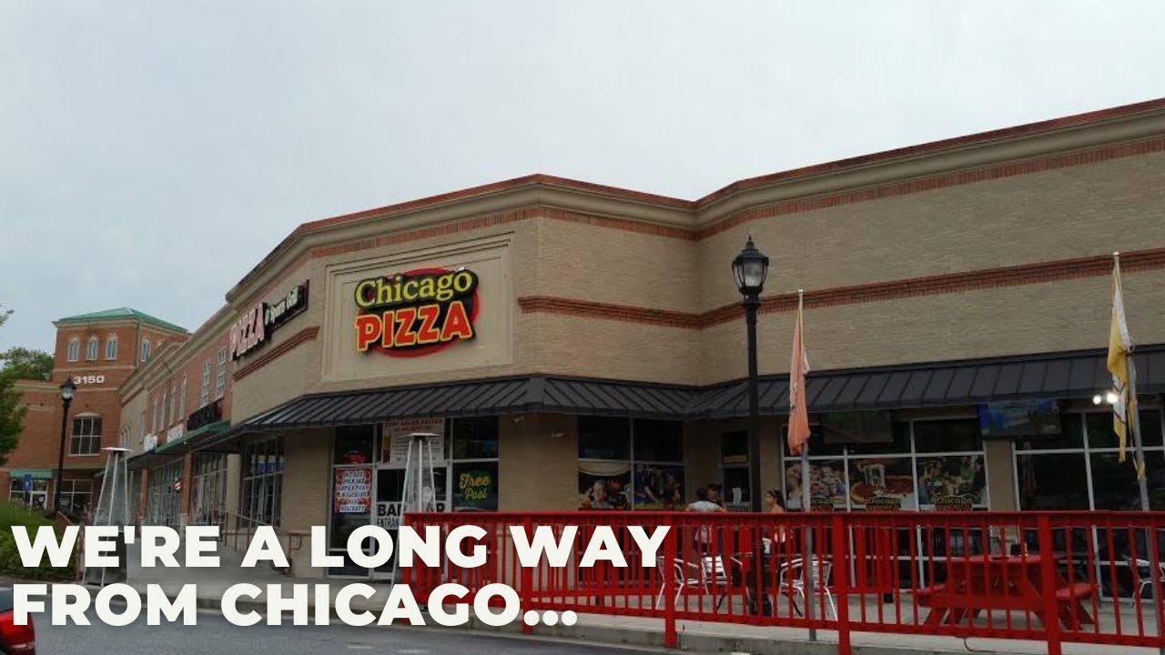 The Pizza Diaries Review of Chicago Pizza & Sports Grille Smyrna GA