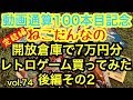 【開封動画】ここに完結‼︎ VOL.74 通算動画100本目記念‼︎ 開放倉庫で７万円分レトロゲーム購入してみた！後編　その２　レトロゲーム ファミコン