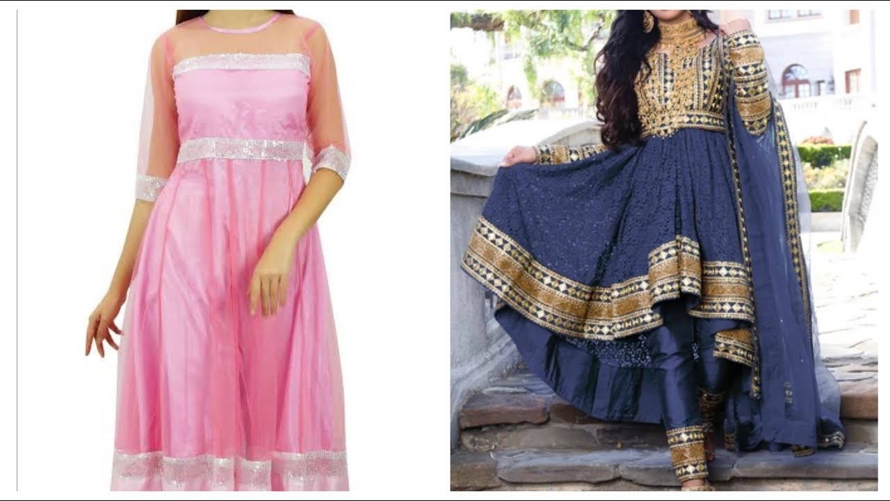 saree convert to anarkali