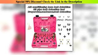 Review Automobile air conditioning system leak detection tools,Air conditioning refrigerant pipelin