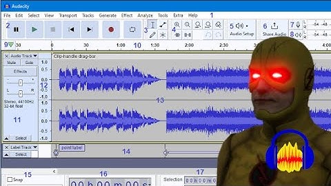 Audacity: Reverse Flash Voice Tutorial