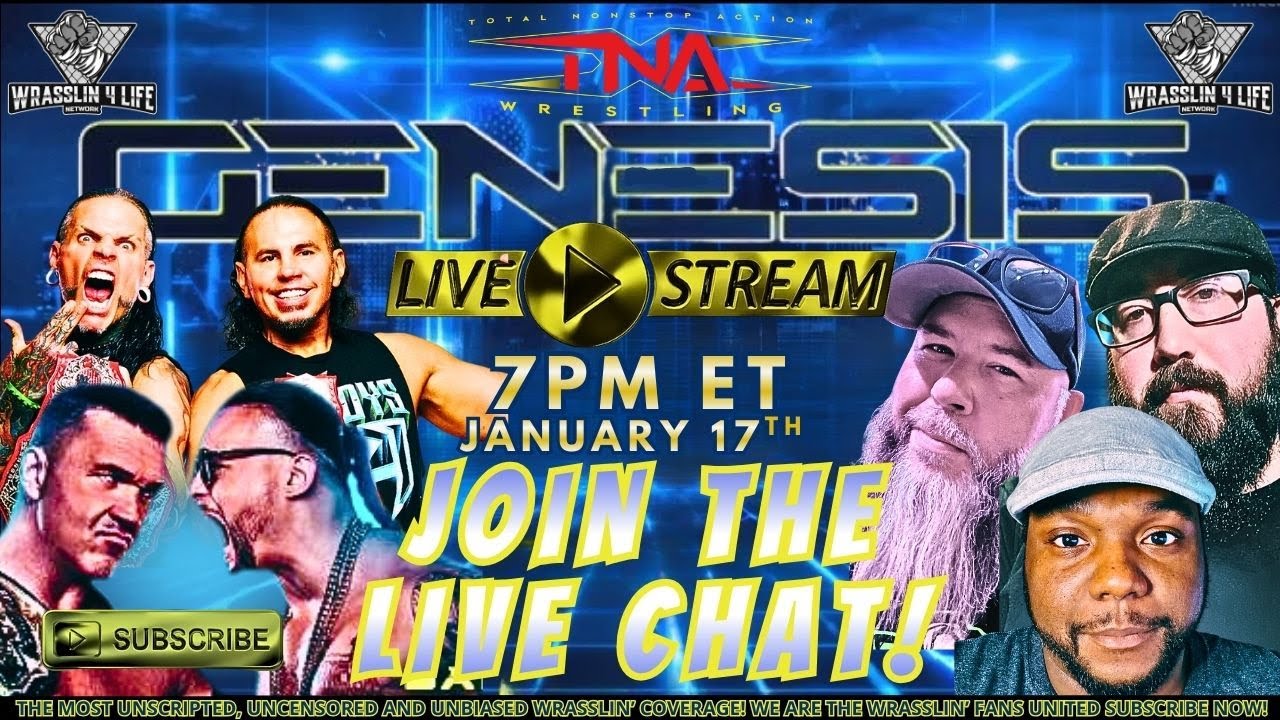 TNA Genesis Live Reaction and Watch Along - Join the LIVE Chat (January 17, 2026) 