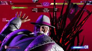 SF6 JP 92% Combo from glitch Command Throw