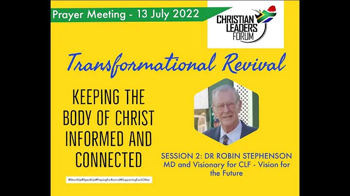 SESSION 2: Robin Stephenson - Vision for the Future