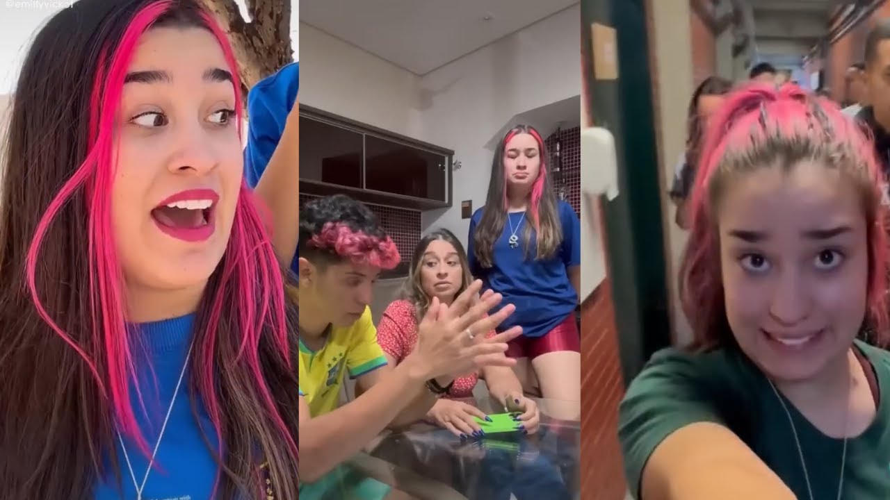 OS VÍDEOS MAIS ENGRAÇADOS DA EMILLY VICK NO TIKTOK! TENTE NÃO RIR ...