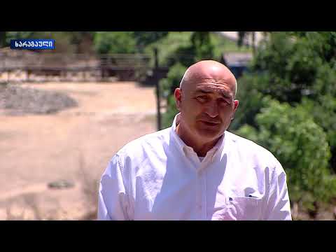 ხარაგაულის მუნიციპალიტეტის სოფლები ზვარე და დიდვაკე სტიქიას  ებრძვის