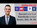 UnitedHealth Aktie, Danaher Aktie, Beiersdorf Aktie, 3M Aktie, Halliburton Aktie, MSCI Aktie