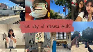 Information first day of classes @uic • grwm + ditl News