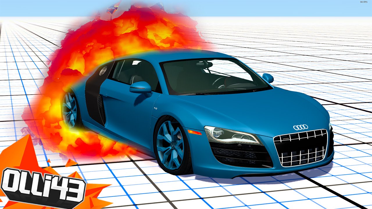 Audi r8 beamng drive