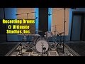 Recording drums at ultimate studios inc