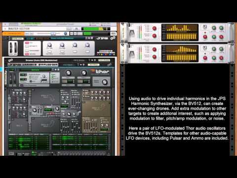 Modulating Drones on the JPS Harmonic Synthesizer