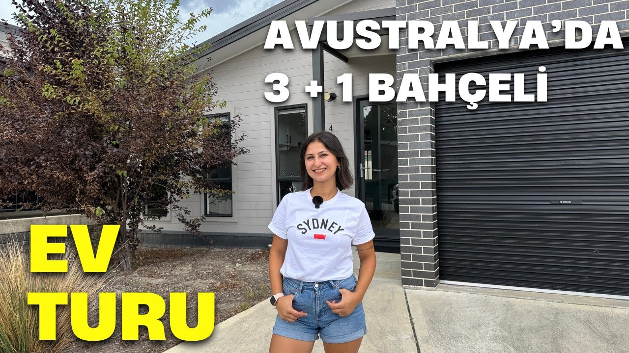 Avustralya’da 3+1 Bahçeli Evimiz! 🏠🇦🇺 | Kirası Ne Kadar? 💸 