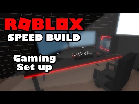[ROBLOX] Speed build - Gaming Set up - Building: F3X - [ROBLOX] Speed build - Gaming Set up - Building: F3X