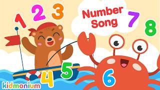 Learn to Count from 1 to 10 🐟🌸 | Number Songs | Kids Songs
