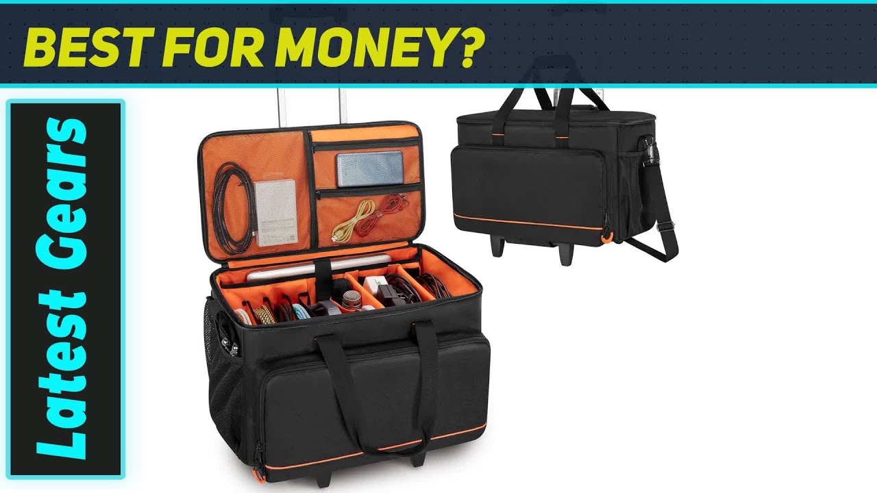 Trunab Rolling DJ Cable File Bag: The Ultimate Gear Travel Solution