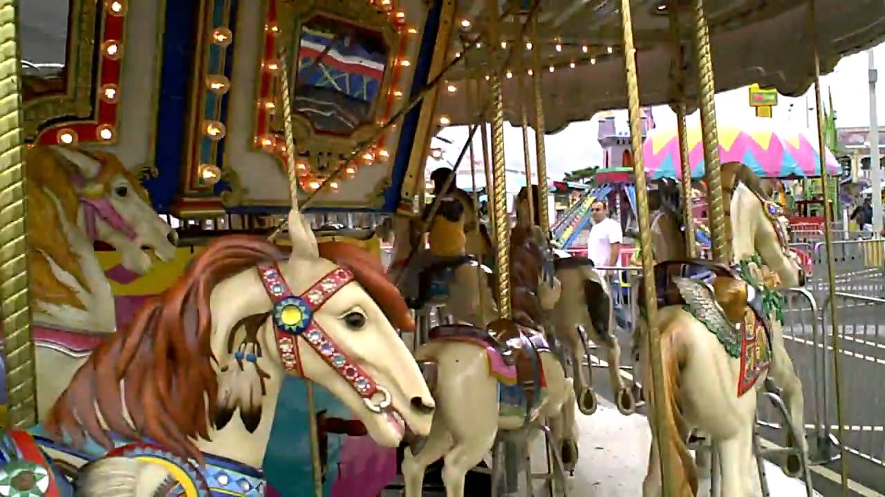 patrick carnival ride 1 carousel youtube