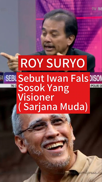 Sindir Jokowi?Roy Suryo Sebut Iwan Fals Visioner Soal Sarjana Muda.