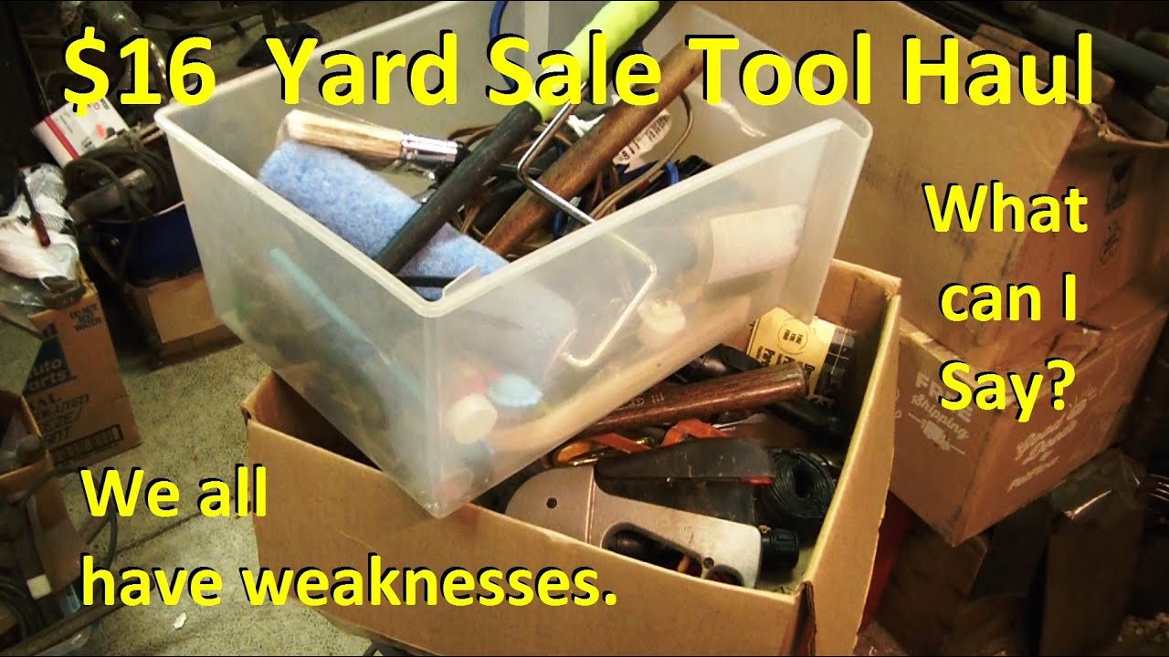 $16 Yard Sale Tool Haul 2024 - YouTube display picture 1
