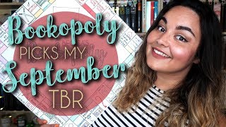 BOOKOPOLY CHOOSES MY SEPTEMBER TBR // BECCA'S BOOKOPOLY #9