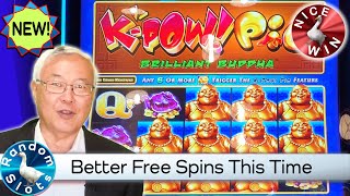 K-Pow Pig Brilliant Buddha Slot Machine Better Free Spin Bonus