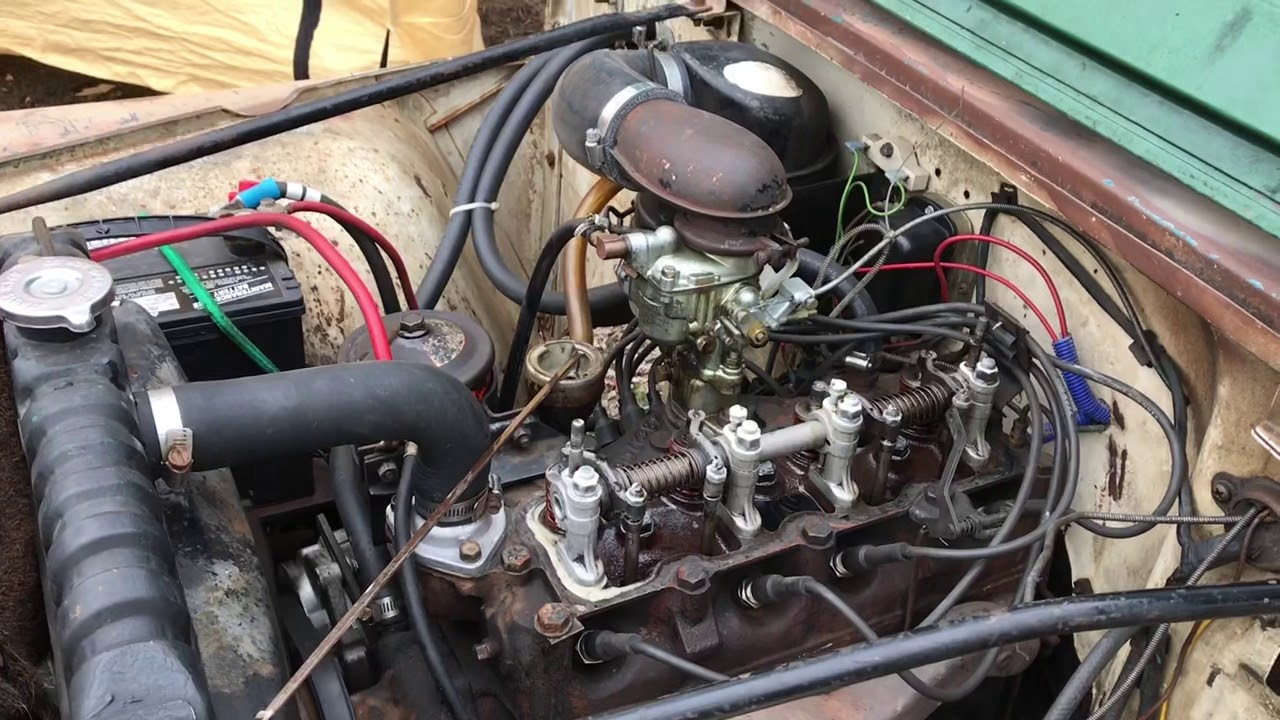 1959 Jeep Willys Cj5 Blows A Head Gasket Youtube