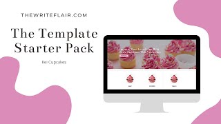 Website Design and Copy for Kei Cupcakes