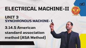 3.14.5 American Standard Association Method (ASAM) | EE501 |