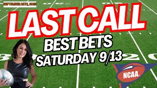 Last Call LIVE: College Football Week 3 Predictions, Picks & Best Bets