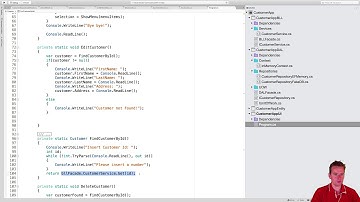 C# Architecture and more with NET Core | S2P53 | Fix the Update of Customer