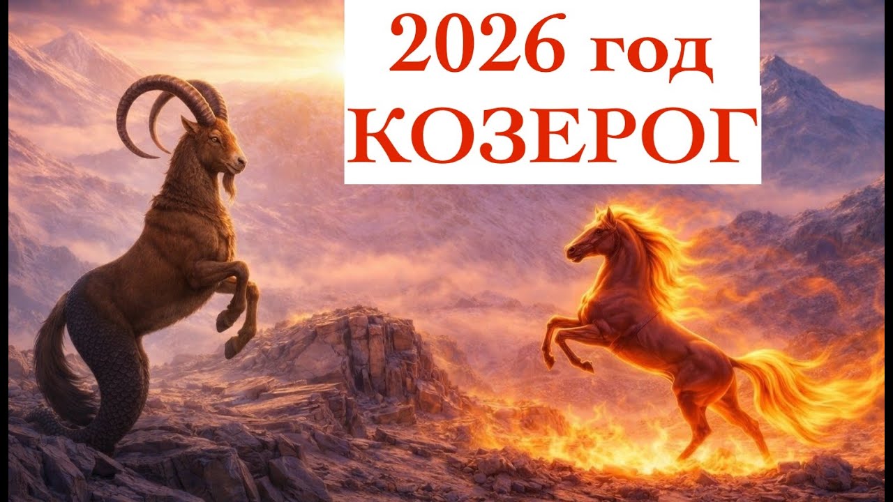 КОЗЕРОГ 2026: Начало 30-летнего цикла. Ты больше не сможешь жить по-старому