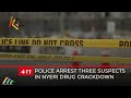Police arrest three suspects in Nyeri drug crackdown
