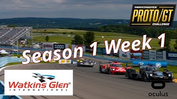 Proto-GT Thrustmaster Challenge at Watkins Glen, iRacing Season 1 Week 1