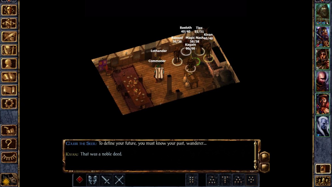Let's Play Baldur's Gate Enhanced Edition [Part 134 Marek And Lothander 2 Marek Is Long Gone