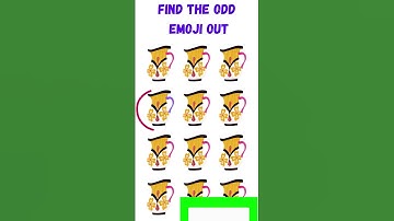 How Good Are Your Eyes #115  | Find The Odd Emoji Out | Brain Games | Spot The Difference Challenge