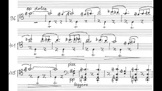 Lajos Huszar - Sonata For Cello 2022 Score-Video