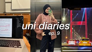 UNI VLOG: routine school days, weekly vlog, studying, computer engineering final semester